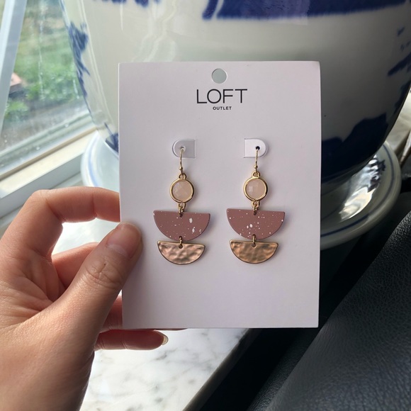 Half Moon Dangle Earrings - Picture 2 of 4